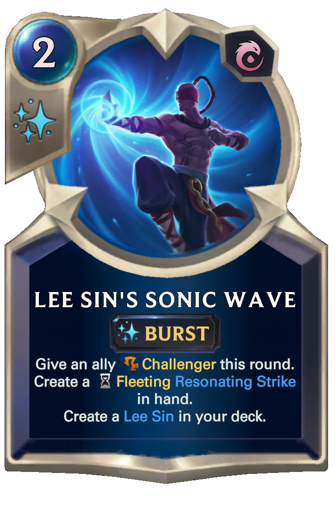 Lee Sin's Sonic Wave