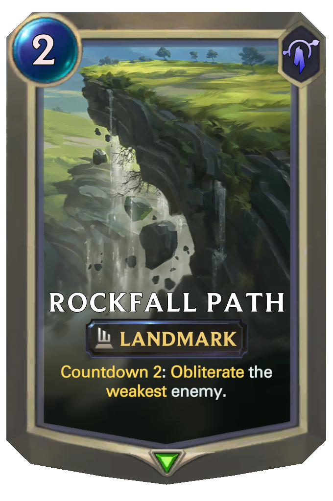 Rockfall Path