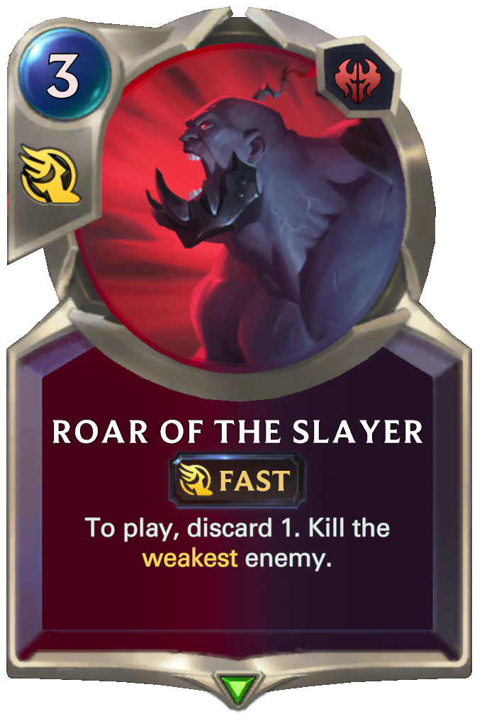 Roar of the Slayer