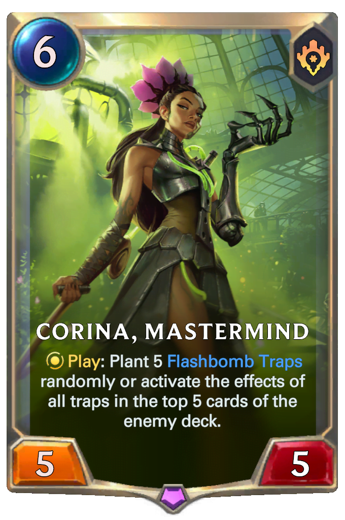 Corina, Mastermind